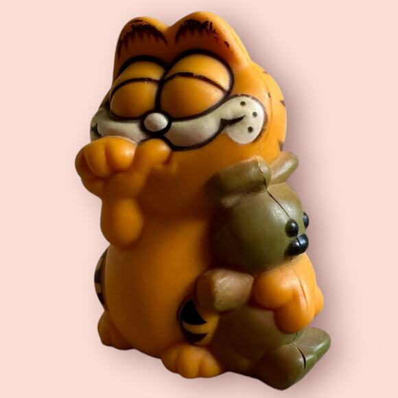 Vintage Garfield Figurines 1980s Odie united feature syndicate - Picture 4 of 10